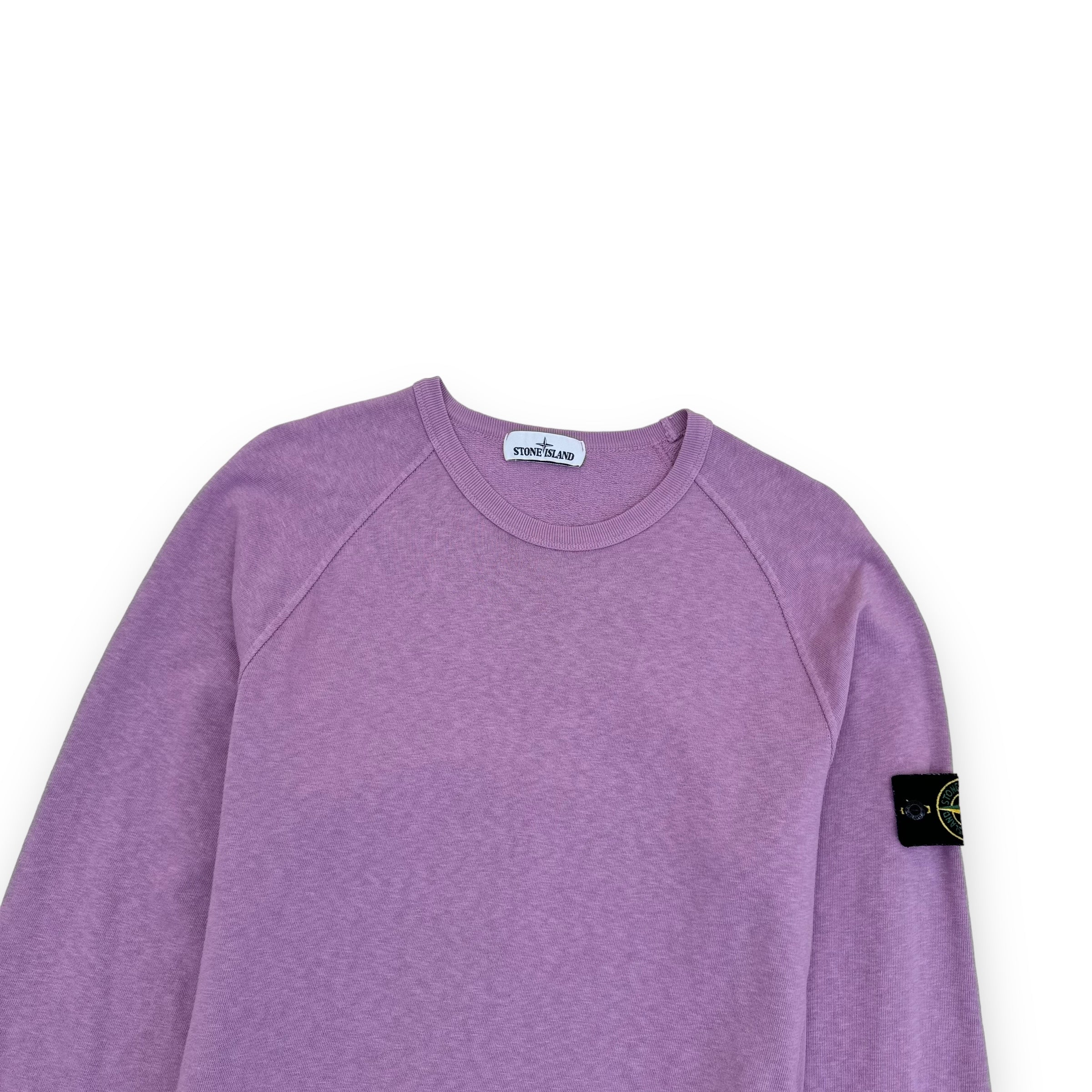 STONE ISLAND SWEATSHIRT LILAC L