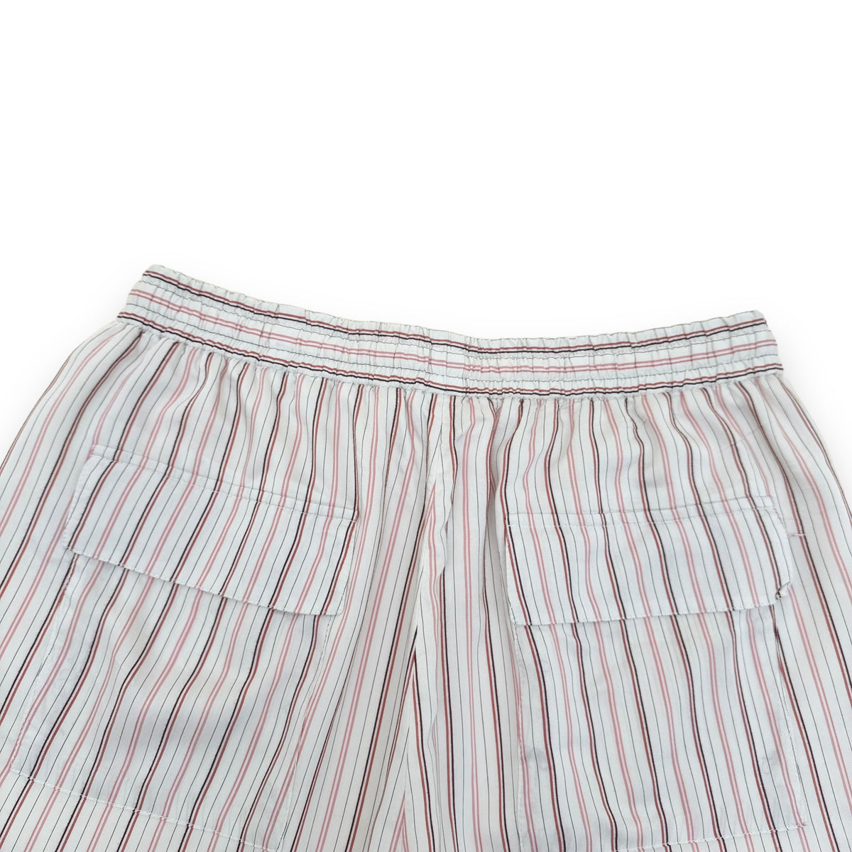 THE KOOPLES FLOWING STRIPED SHORTS BEIGE / PINK L