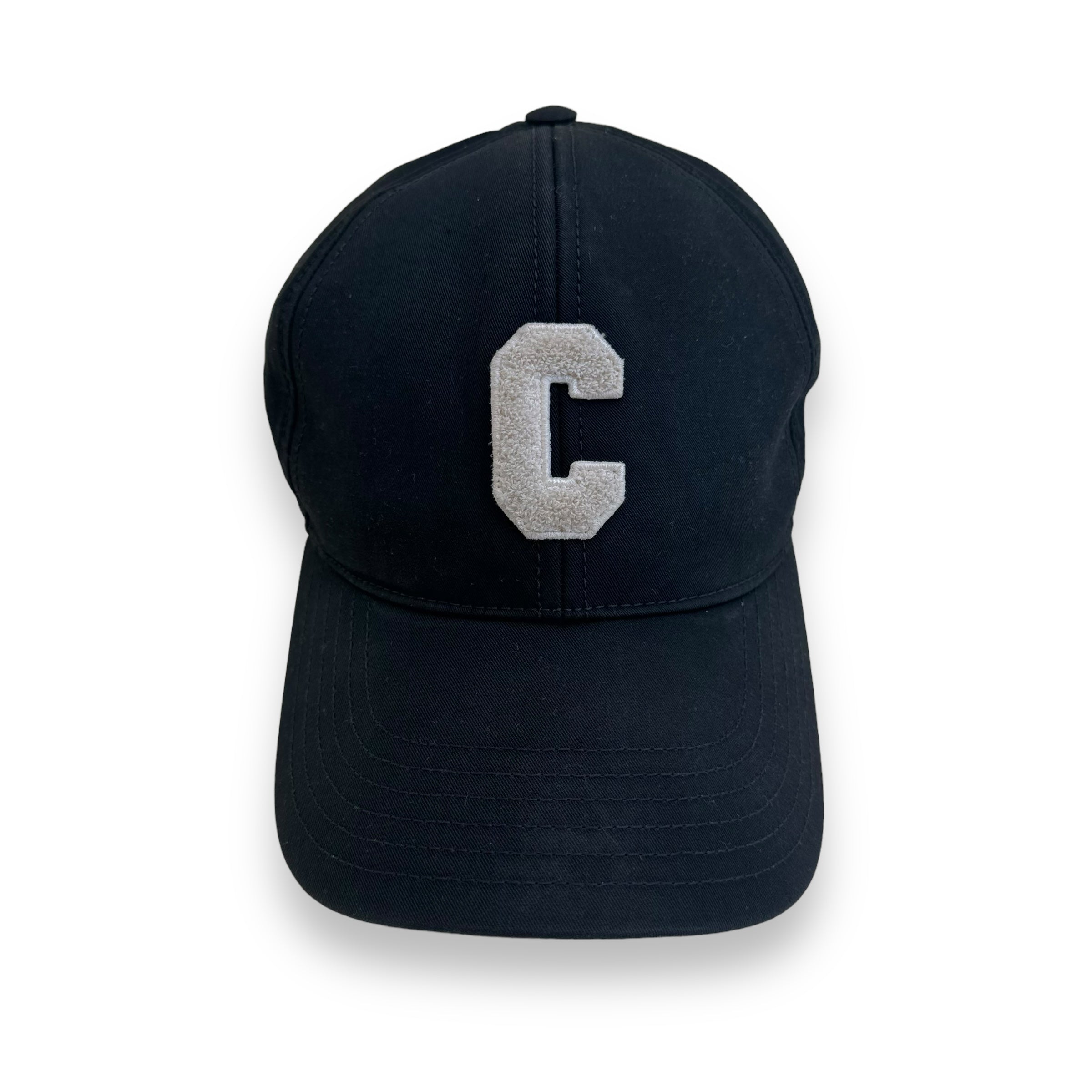 CELINE VARSITY BASEBALL CAP BLACK L