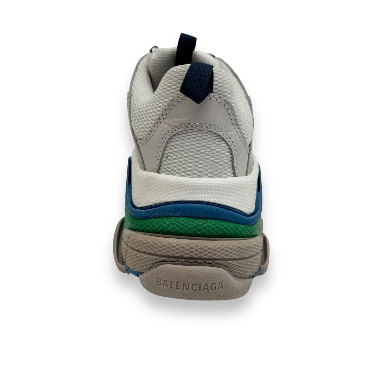 BALENCIAGA TRIPLE S SNEAKER BLUE / GREEN / BEIGE UK8