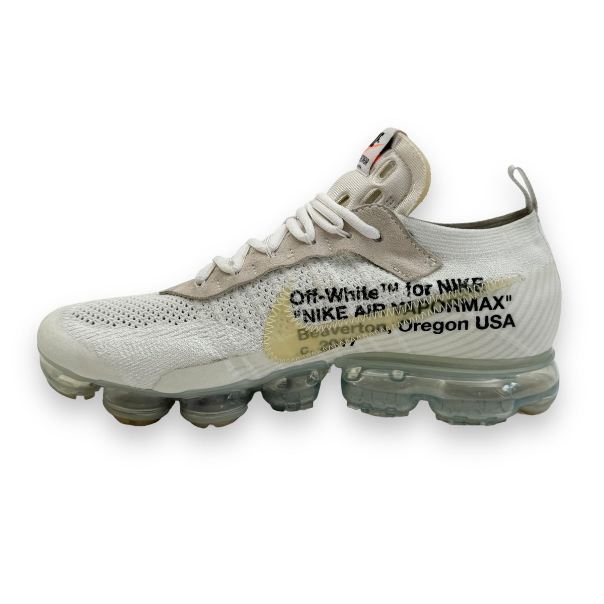 NIKE X OFF-WHITE AIR VAPORMAX SNEAKER WHITE UK9.5