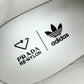 PRADA X ADIDAS FORUM LOW TOP SNEAKER WHITE UK10
