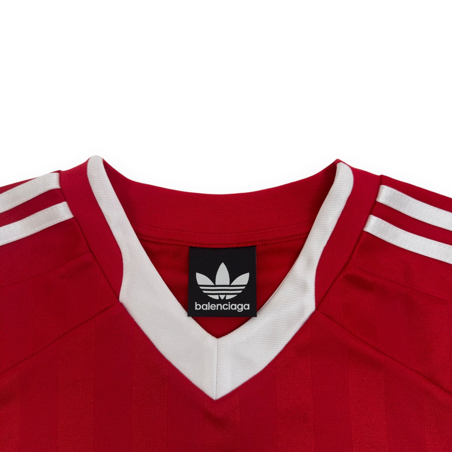 BALENCIAGA X ADIDAS FW22 FOOTBALL SHIRT RED L