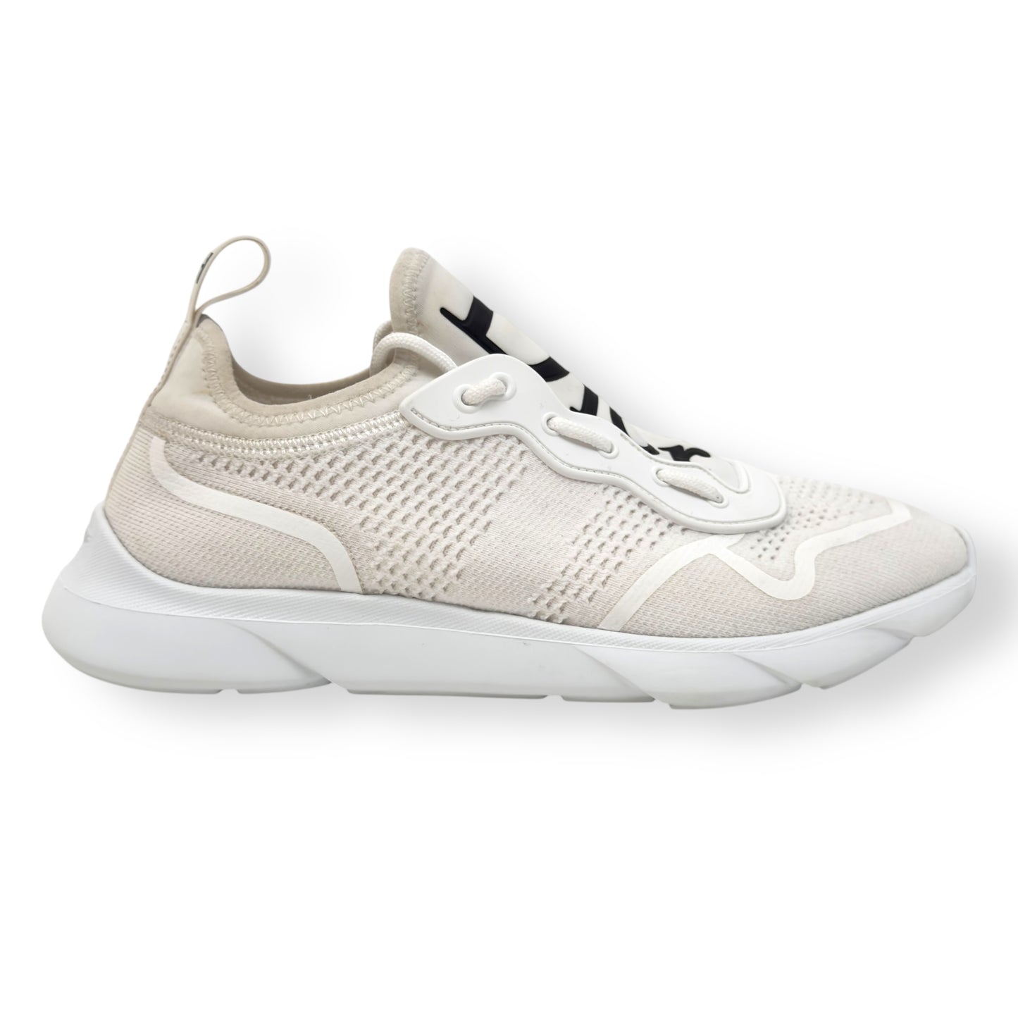 DIOR B21 NEO TECHNICAL KNIT SNEAKER WHITE / BLACK UK7 / 41