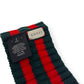 GUCCI WOOL WEB HEADBAND GREEN / RED S