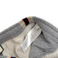 GUCCI COTTON SWEATPANTS GREY / RED M