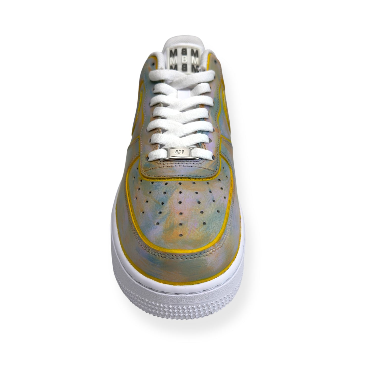 NIKE AIR FORCE 1 CUSTOM SNEAKER MULTICOLOURED UK9.5