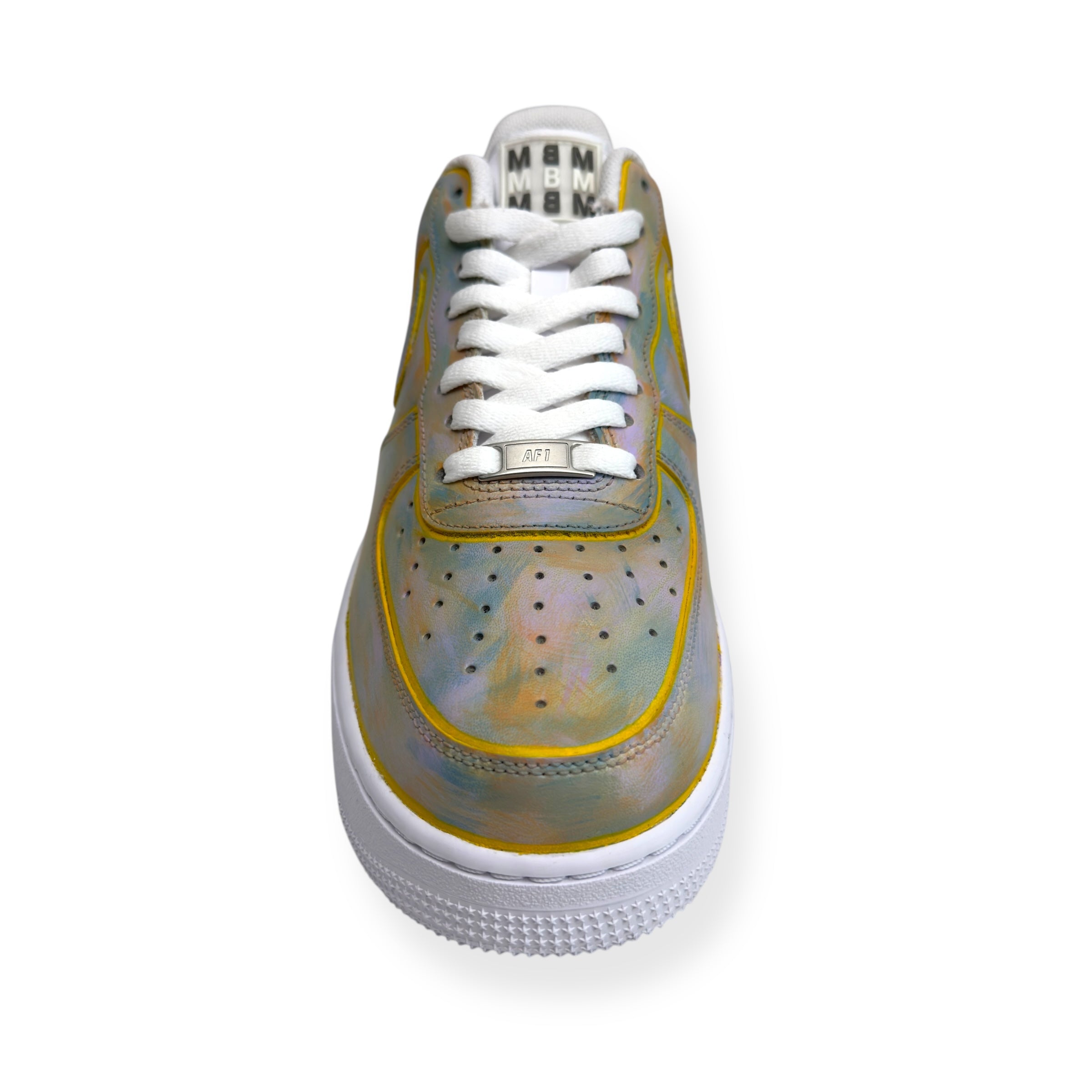 NIKE AIR FORCE 1 CUSTOM SNEAKER MULTICOLOURED UK9.5