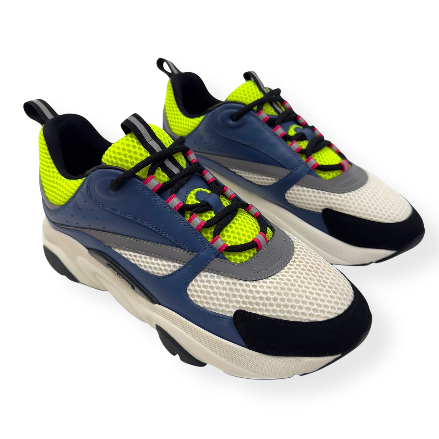 DIOR B22 SNEAKER BLUE / YELLOW UK10
