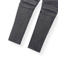 BALMAIN STONE WASH BIKER JEANS GREY W34”