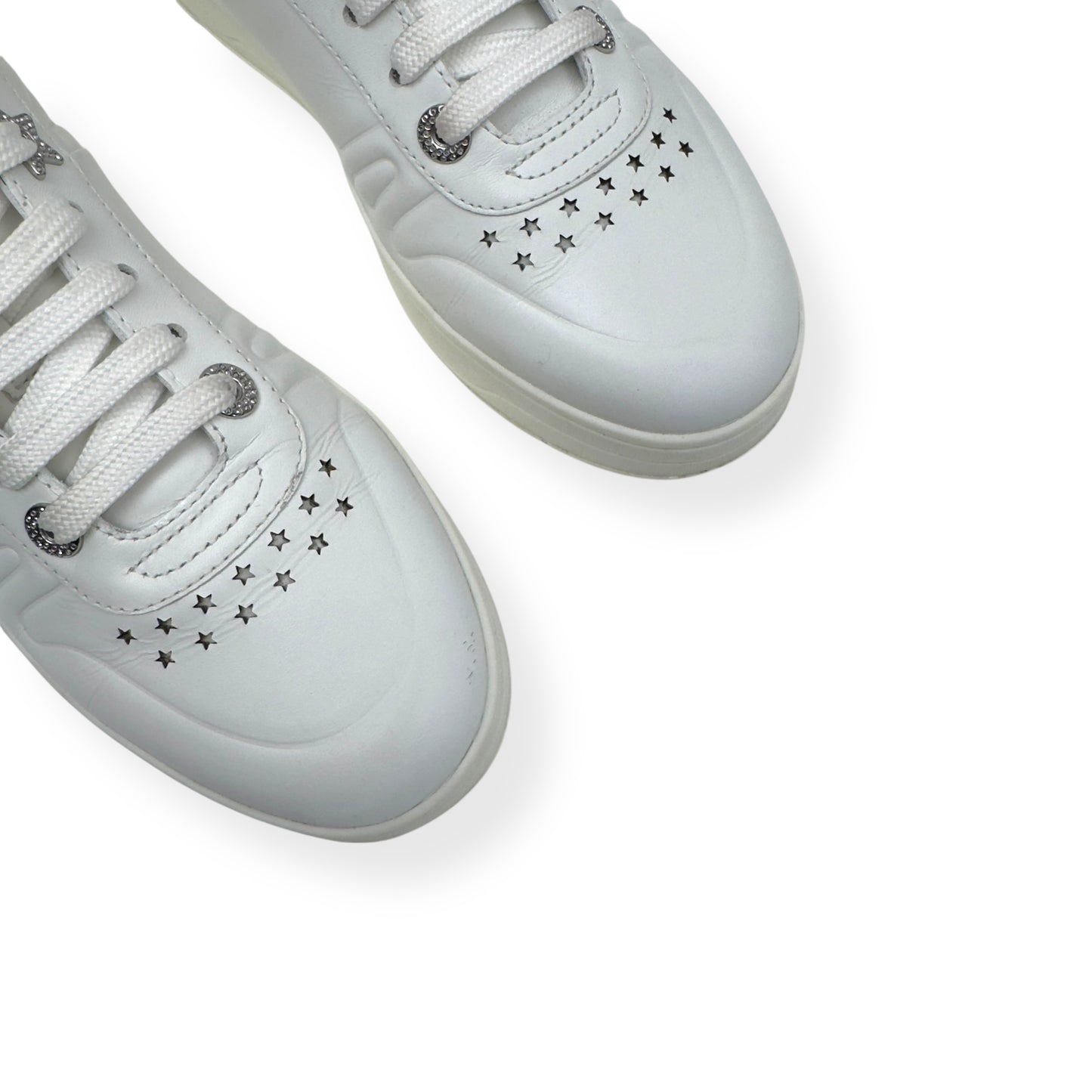 JIMMY CHOO HAWAII SNEAKER WHITE 38 / UK5