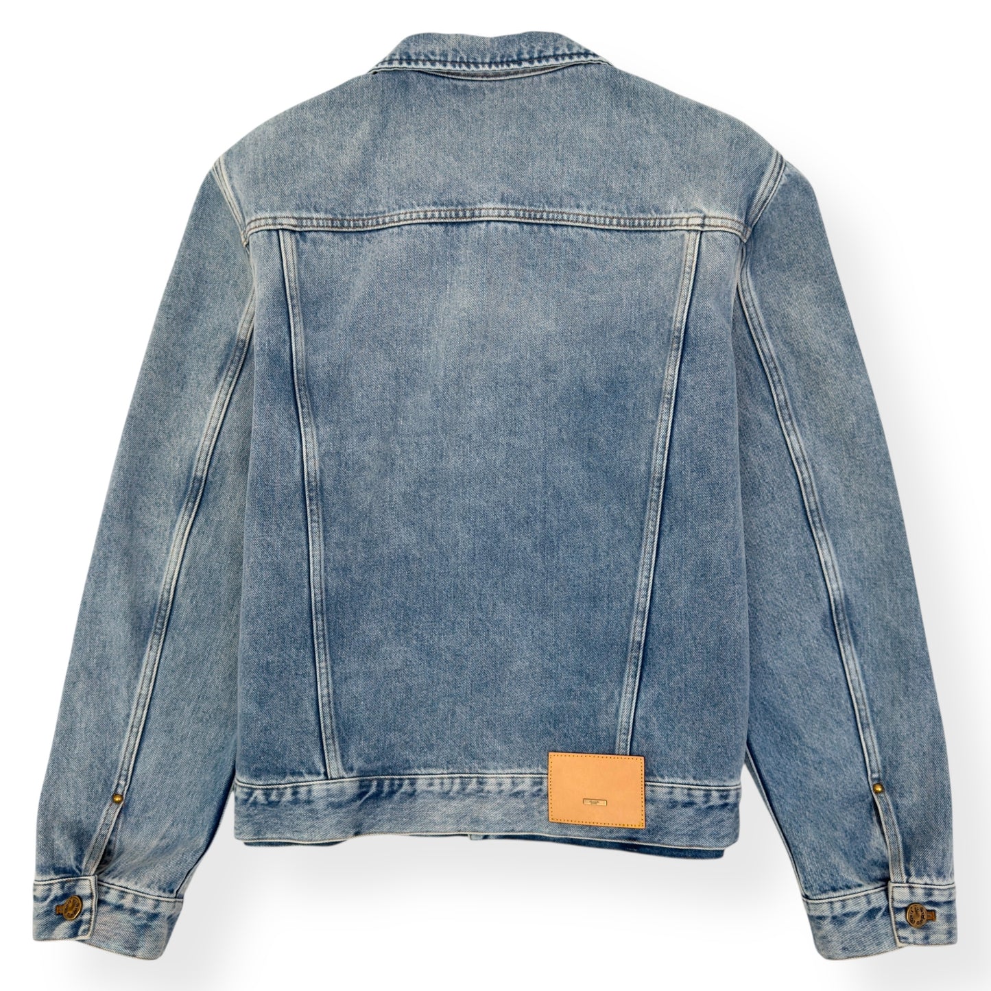 LOUIS VUITTON DENIM JACKET LUXURY BLUE 50 / M