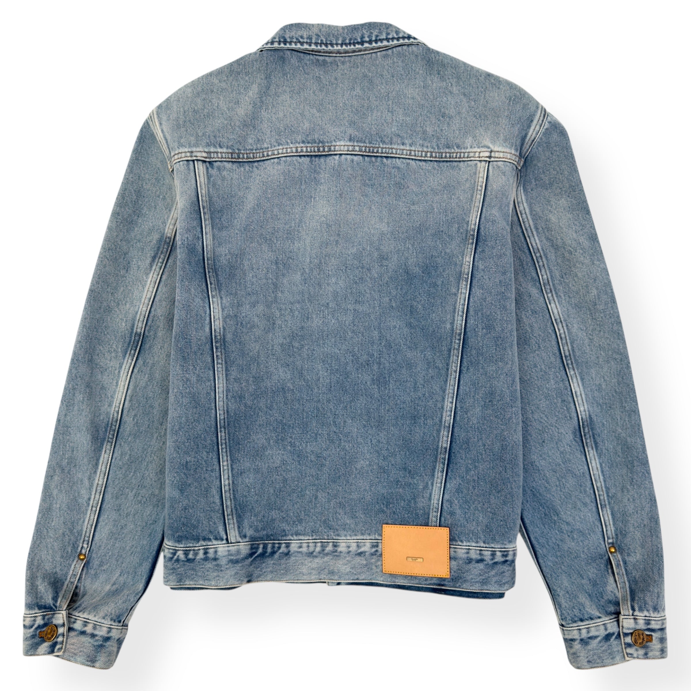 LOUIS VUITTON DENIM JACKET LUXURY BLUE 50 / M