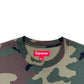 SUPREME BOX LOGO T-SHIRT WOODLAND CAMO L