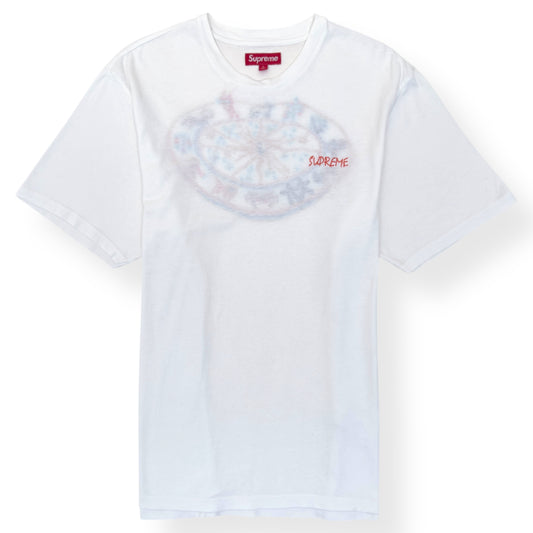 SUPREME ZODIAC S/S COTTON T-SHIRT WHITE L