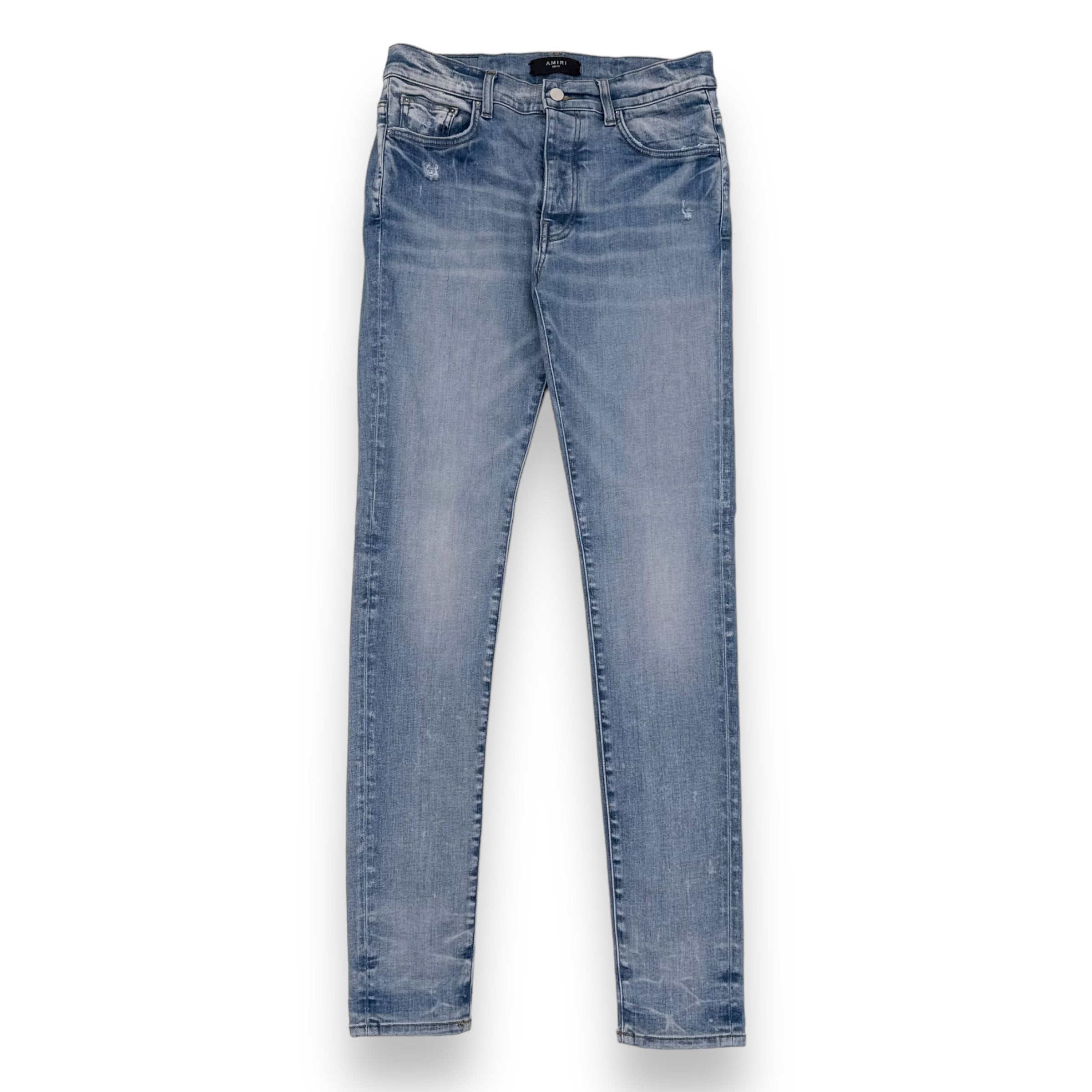 AMIRI SKINNY DENIM JEANS BLUE 32W
