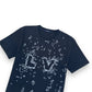 LOUIS VUITTON LV SPREAD EMBROIDERY T-SHIRT BLACK XL