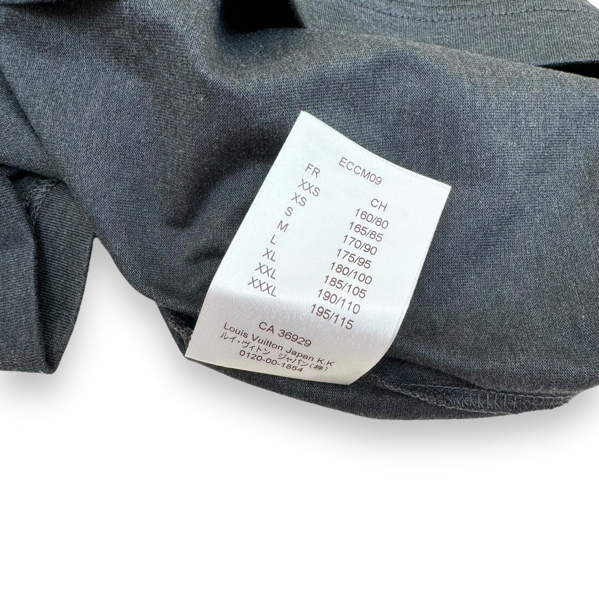 LOUIS VUITTON COTTON T-SHIRT GREY S