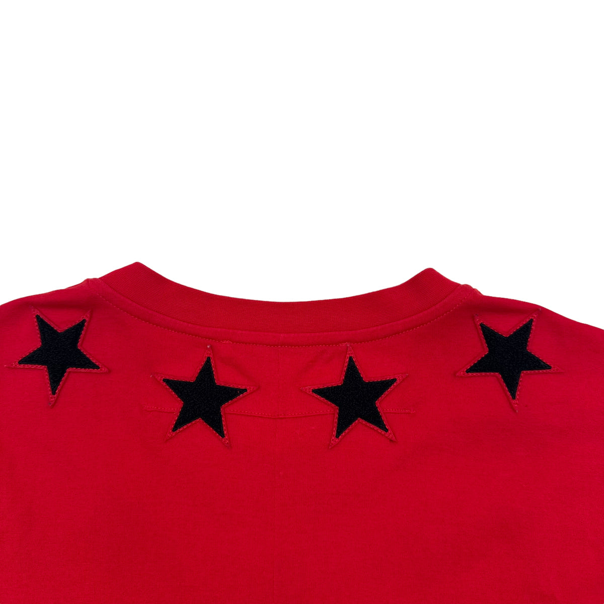 GIVENCHY STAR T-SHIRT RED RED L