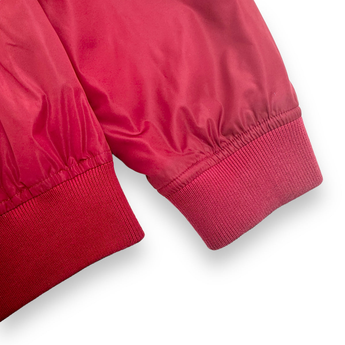 GUCCI GG REVERSIBLE MONOGRAM NYLON BOMBER JACKET BLACK / RED XL