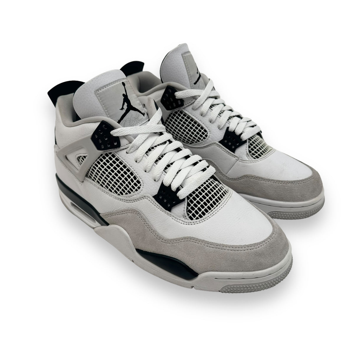 NIKE AIR JORDAN 4 RETRO SNEAKER MILITARY BLACK UK10