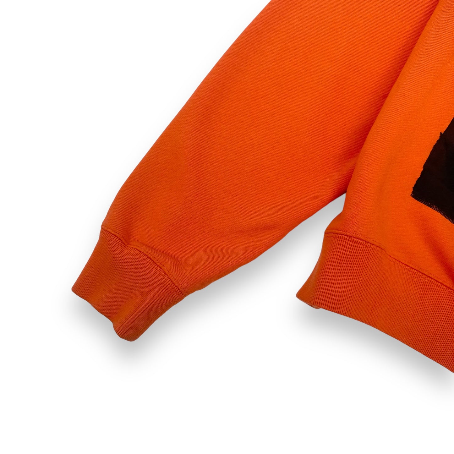 OFF-WHITE ARROW HOODIE ORANGE L