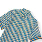 DIOR OBLIQUE SILK MONOGRAM SHIRT BLUE 40 / M