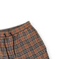 BURBERRY CHECK CHECK SWIM SHORTS BEIGE L
