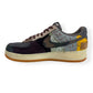 NIKE X TRAVIS SCOTT CACTUS JACK AIR FORCE 1 SNEAKER UK9