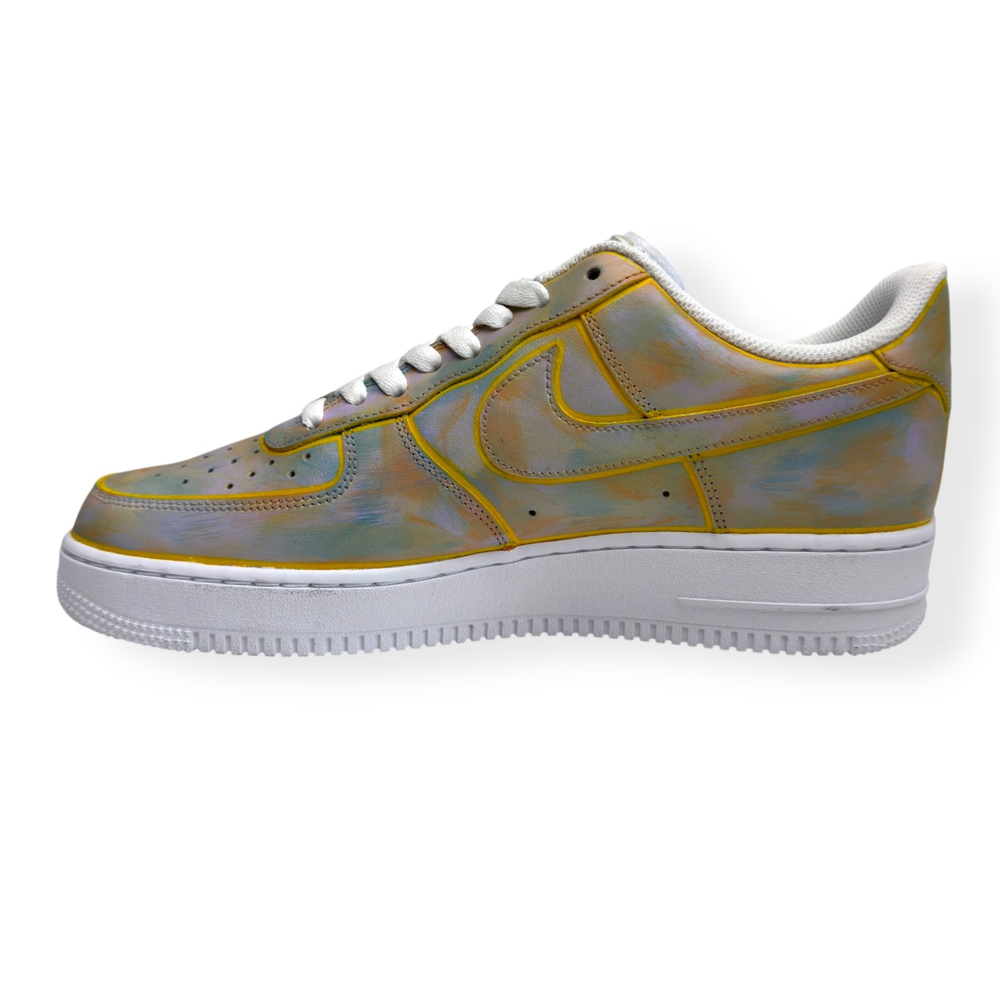 NIKE AIR FORCE 1 CUSTOM SNEAKER MULTICOLOURED UK9.5