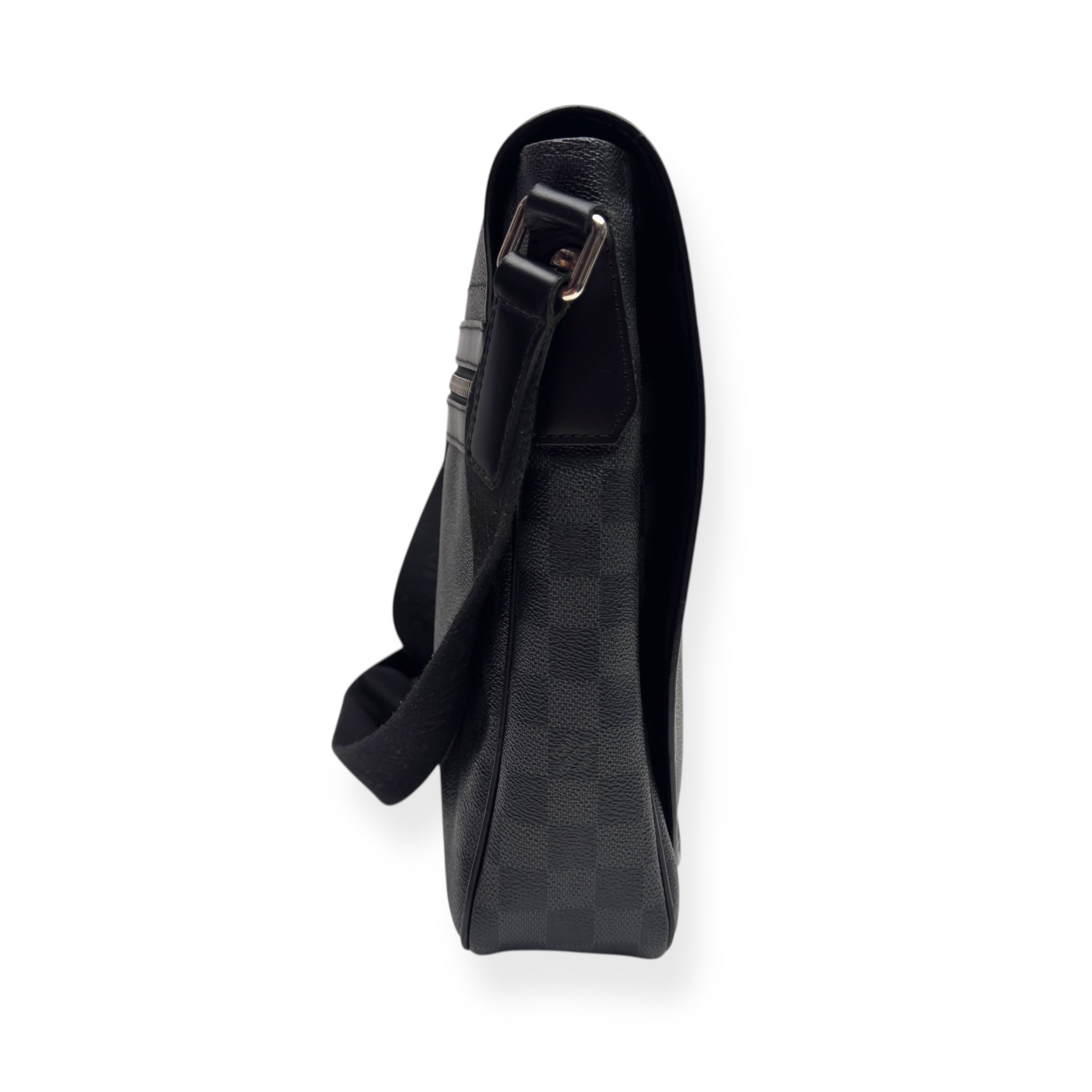 LOUIS VUITTON DANIEL DAMIER SATCHEL BLACK MM