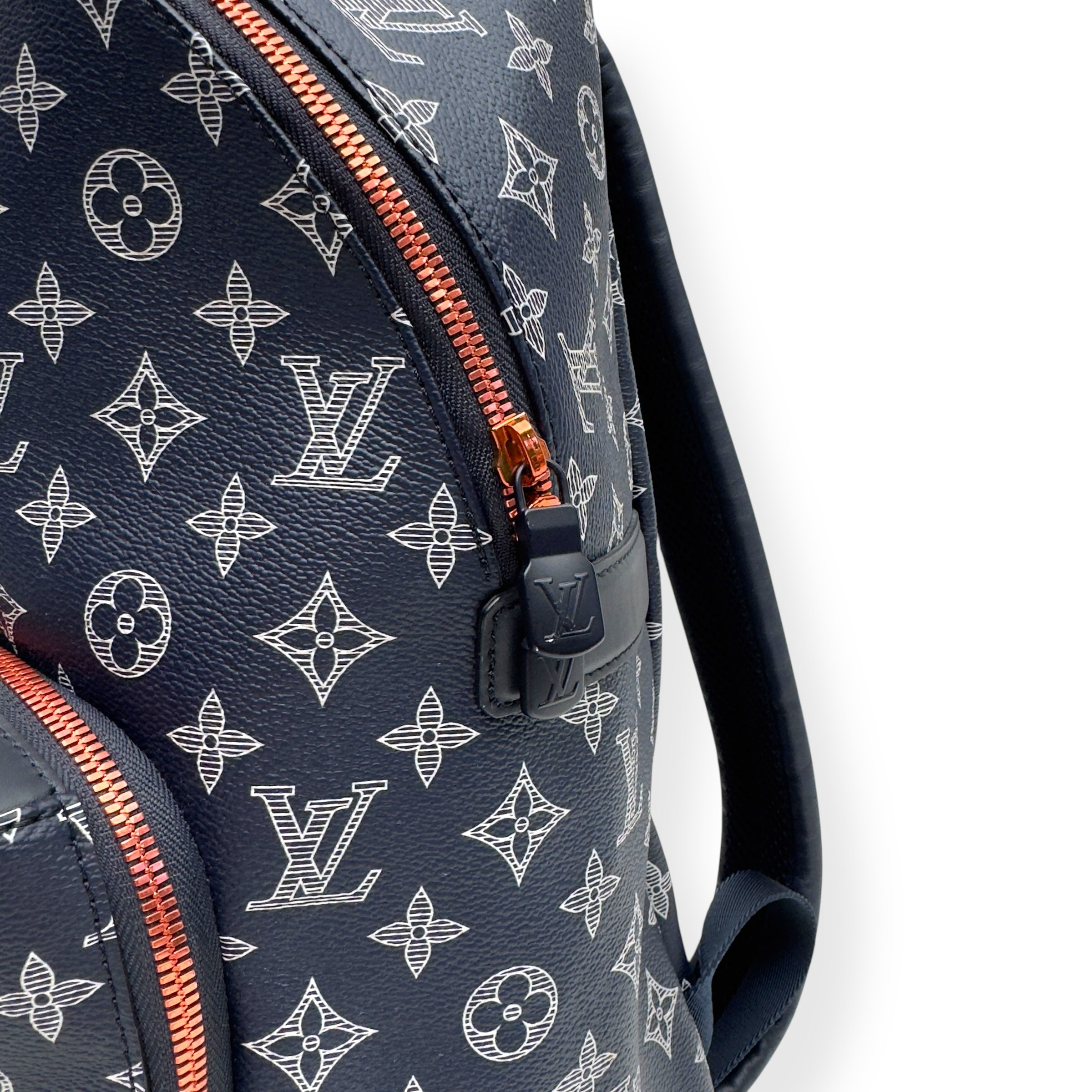 LOUIS VUITTON MONOGRAM UPSIDE DOWN APOLLO BACKPACK BLUE / RED PM