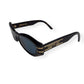 CHRISTIAN DIOR DIORSIGNATURE B1U SUNGLASSES BROWN / BLUE