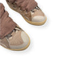 LANVIN LEATHER CURB SNEAKER BEIGE  42 / UK8