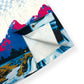 LOUIS VUITTON LANDSCAPE SHORT-SLEEVED DENIM SHIRT MULTICOLOURED M