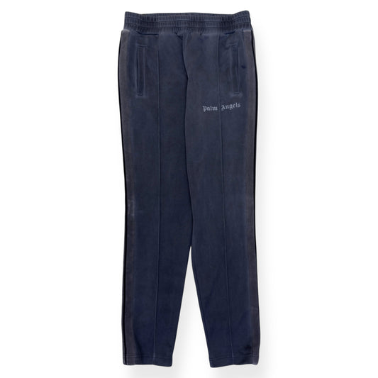 PALM ANGELS GARMENT DYED TRACK PANTS GREY M