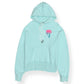 PALM ANGELS I LOVE PA PRINT HOODIE BABY BLUE L