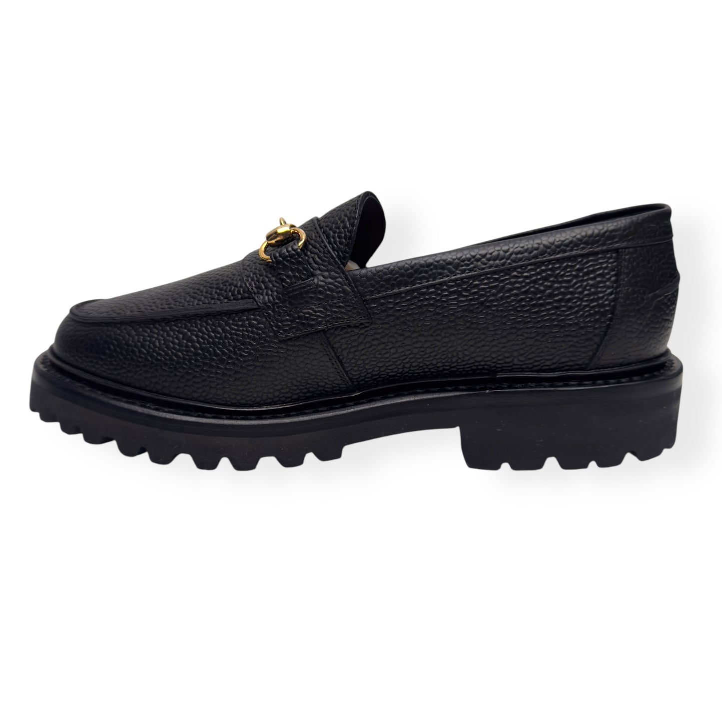 BLACKSTOCK & WEBER THE MASON HORSE BIT LOAFER ONYX US6 / UK5