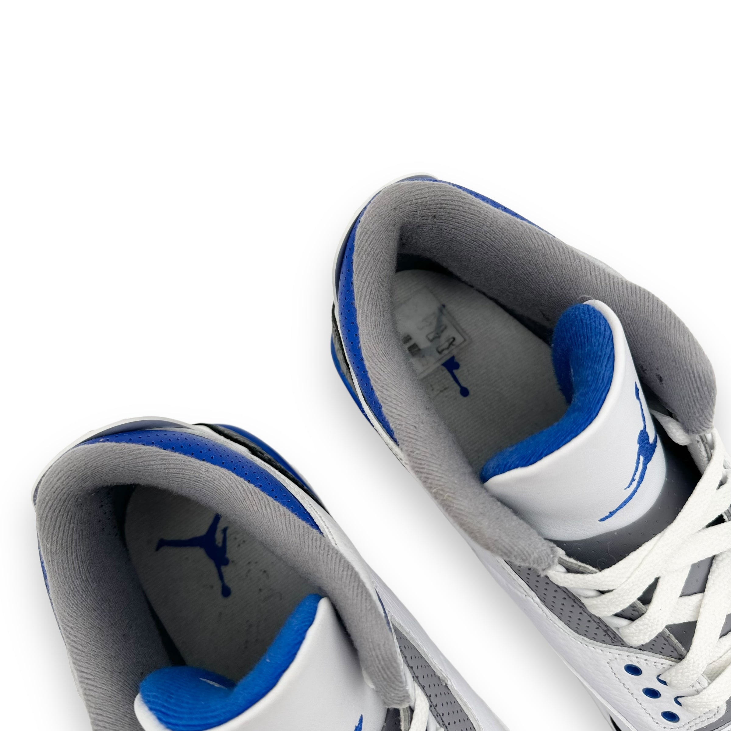 AIR JORDAN 3 RETRO SNEAKER RACER BLUE / WHITE UK8.5