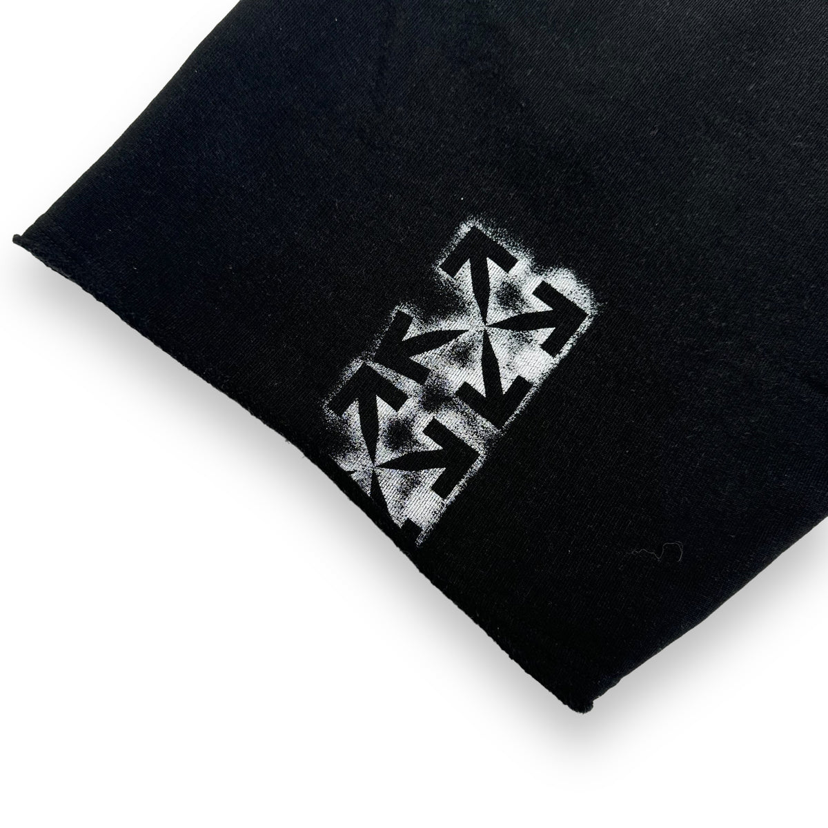 OFF-WHITE SRRAY SWEAT SHORTS BLACK / WHITE L