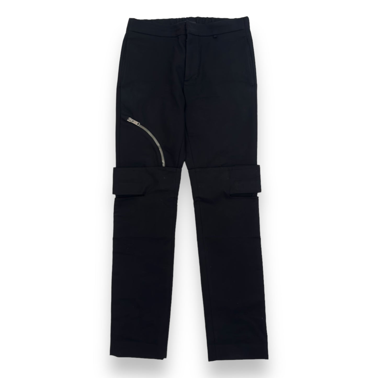 GIVENCHY ZIP TROUSERS BLACK M