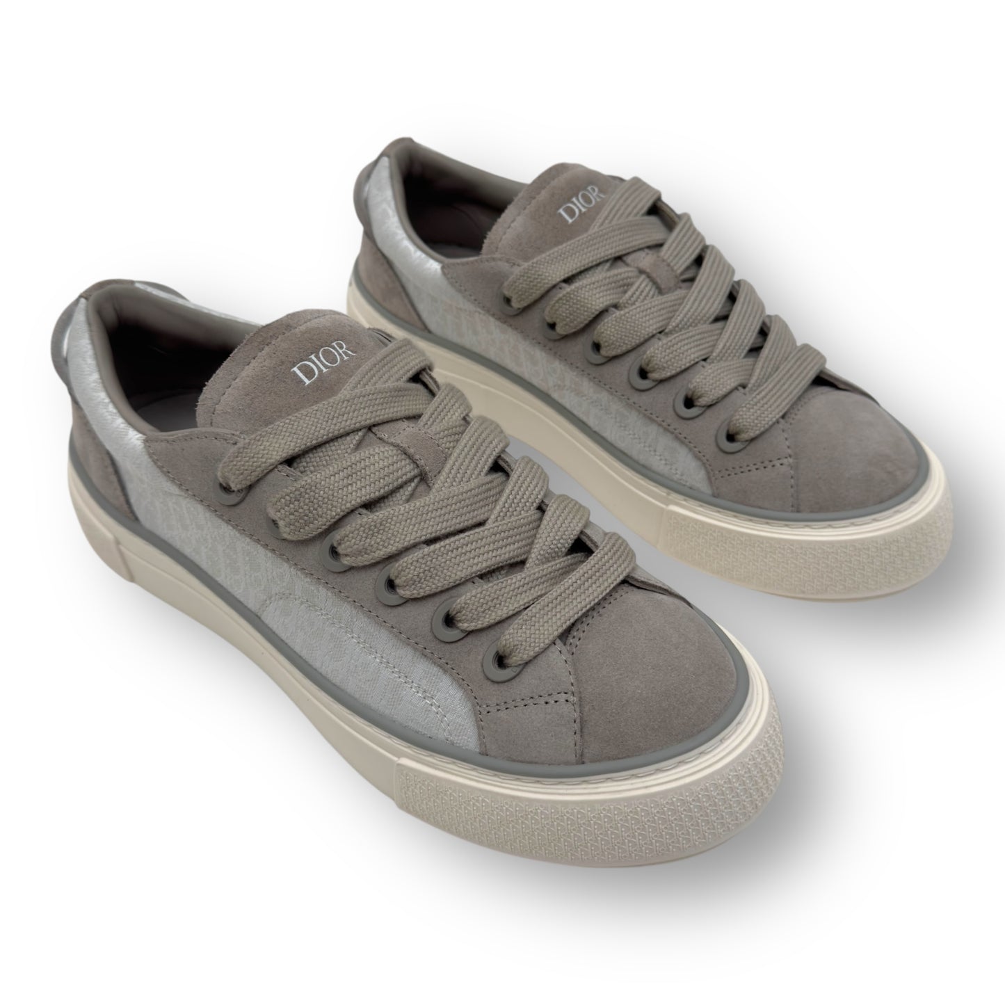 DIOR B33 OBLIQUE JACQUARD SNEAKER GREY EU42 / UK8