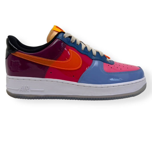 NIKE X UNDEFEATED AIRFORCE 1 SNEAKER TOTAL ORNANGE UK8.5
