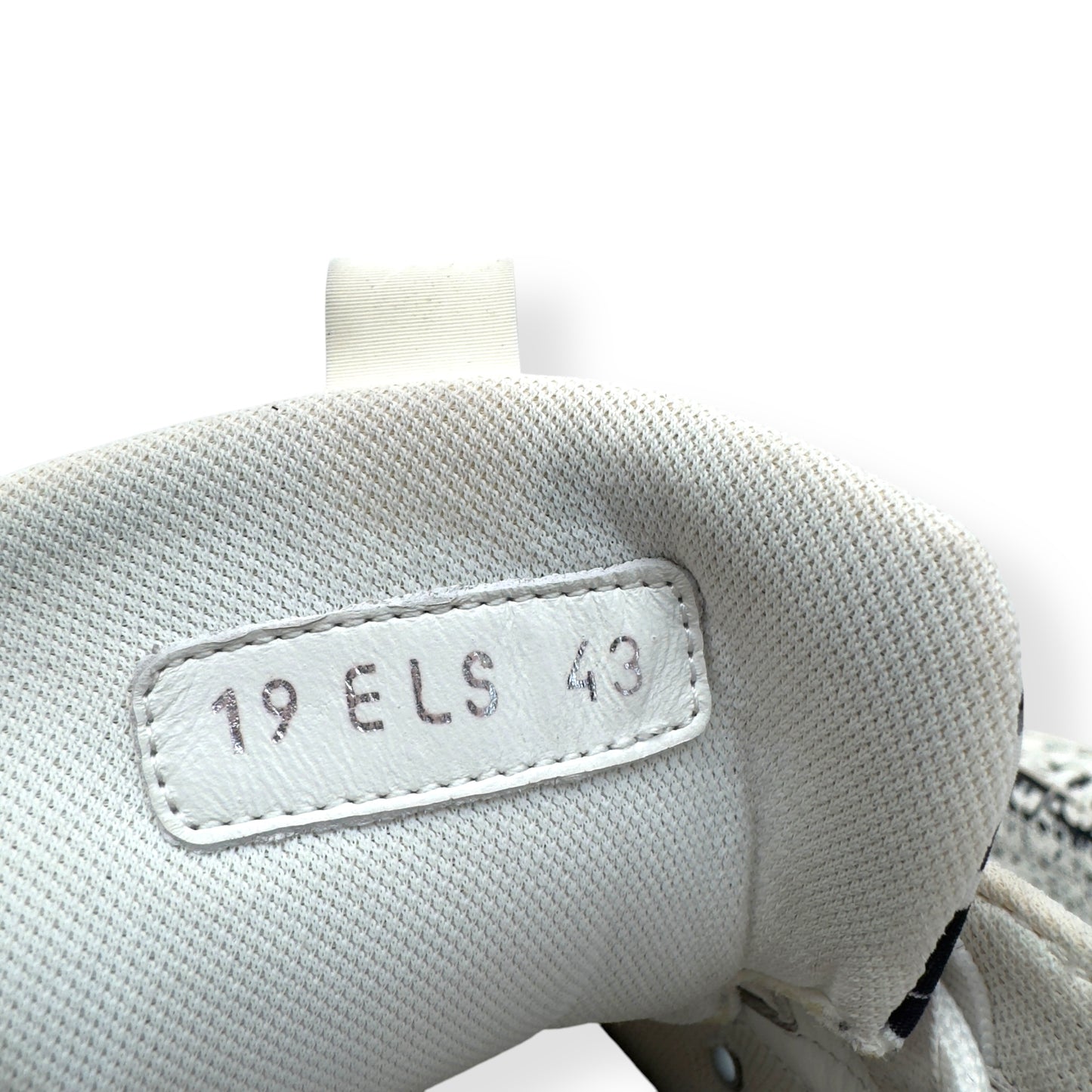DIOR B24 OBLIQUE CANNAGE MOTIF SNEAKER WHITE / BLACK 43 / UK9