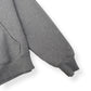 AMI PARIS POPOVER HOODIE GREY / WHITE M