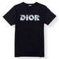 DIOR X DANIEL ARSHAM ERODED LOGO T-SHIRT BLACK M x2