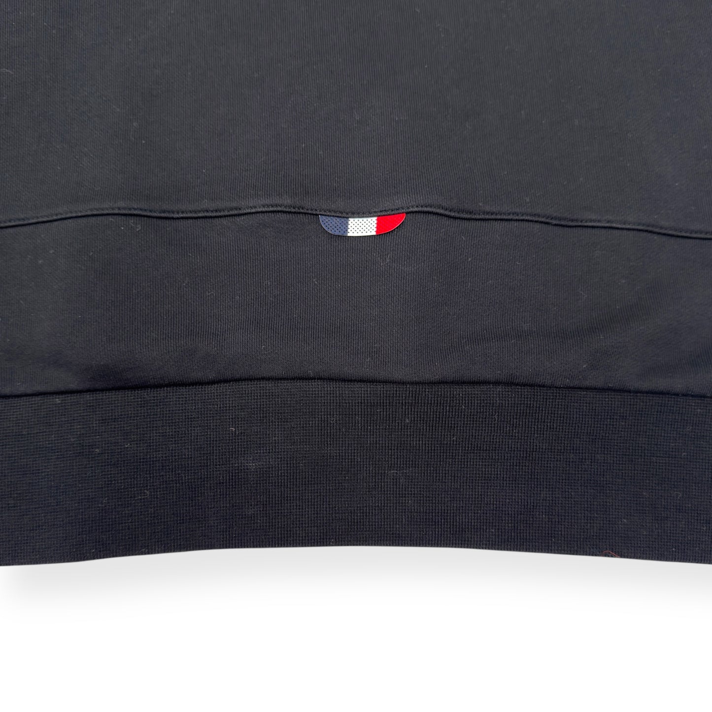MONCLER LOGO-PRINT HOODIE BLACK M