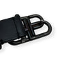 BALENCIAGA BB THIN LEATHER BELT BLACK 75CM