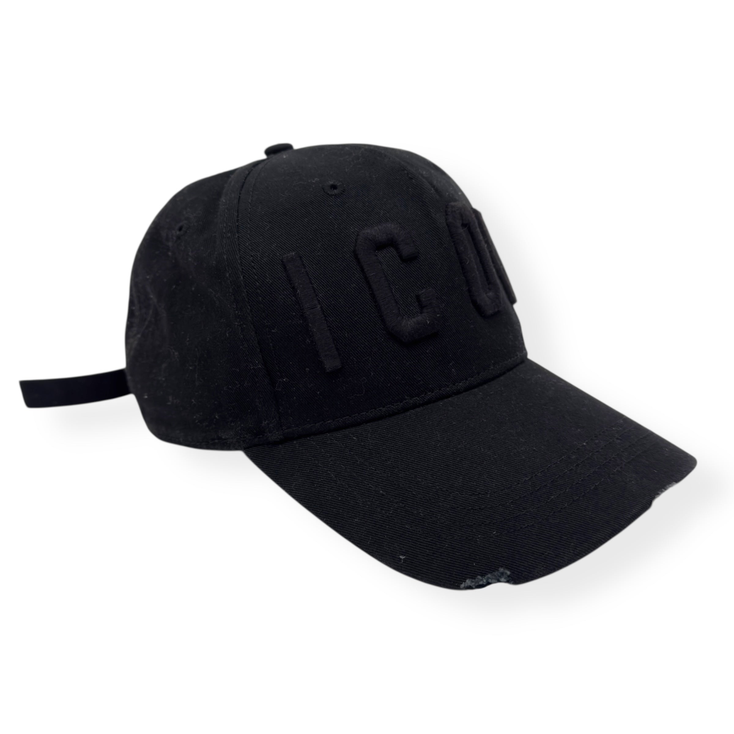 DSQUARED2 ICON BASEBALL CAP BLACK O/S