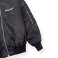 PALM ANGELS OVERSIZED ZIP UP BOMBER JACKET BLACK XS